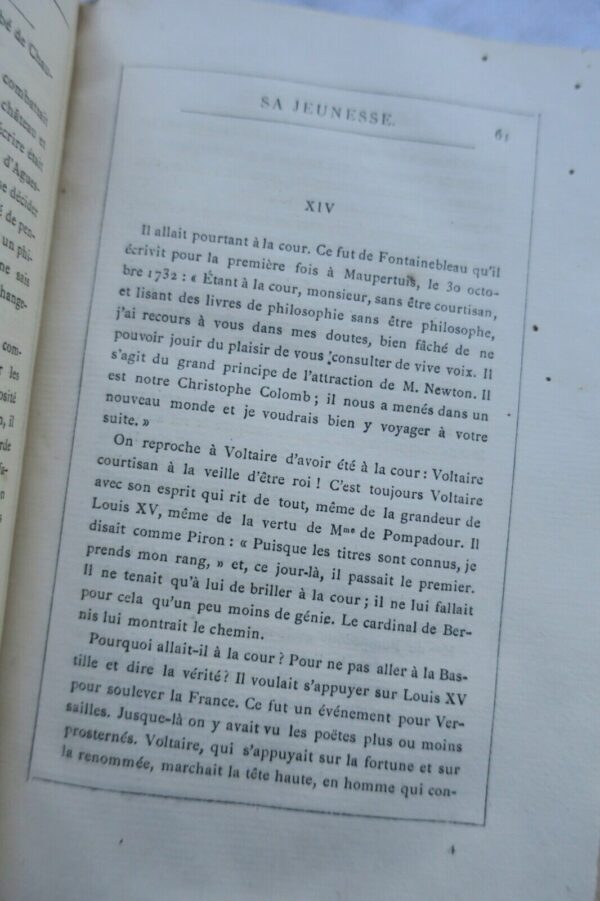 Houssaye (Arsenne) Le Roi Voltaire Dentu, 1878 + dédicace – Image 5