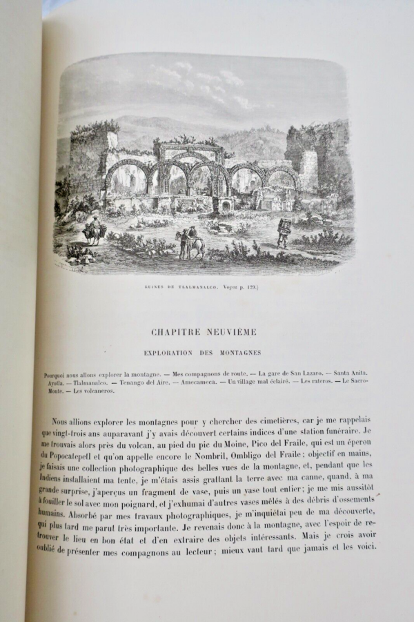 Indiano Antico Città Del Nouveau Monde Viaggi Di Esplorazioni Au Messico 1885 – Image 9