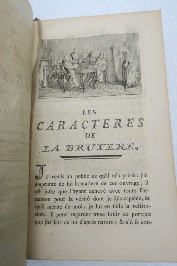 LA BRUYERE LES CARACTERES DE THEOPHRASTE ET DE LA BRUYERE 1769 – Image 10