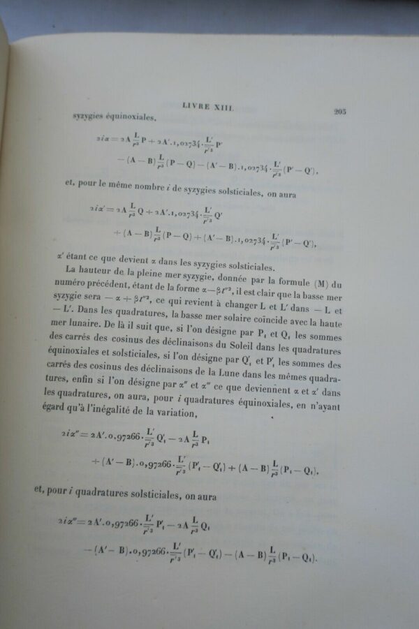 Laplace LAPLACE Oeuvres complètes de Laplace mathématicien, astronome, physicien – Image 7