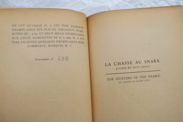 Lewis Carroll La chasse au Snark suivi de Fantasmagorie et de Poeta... – Image 8