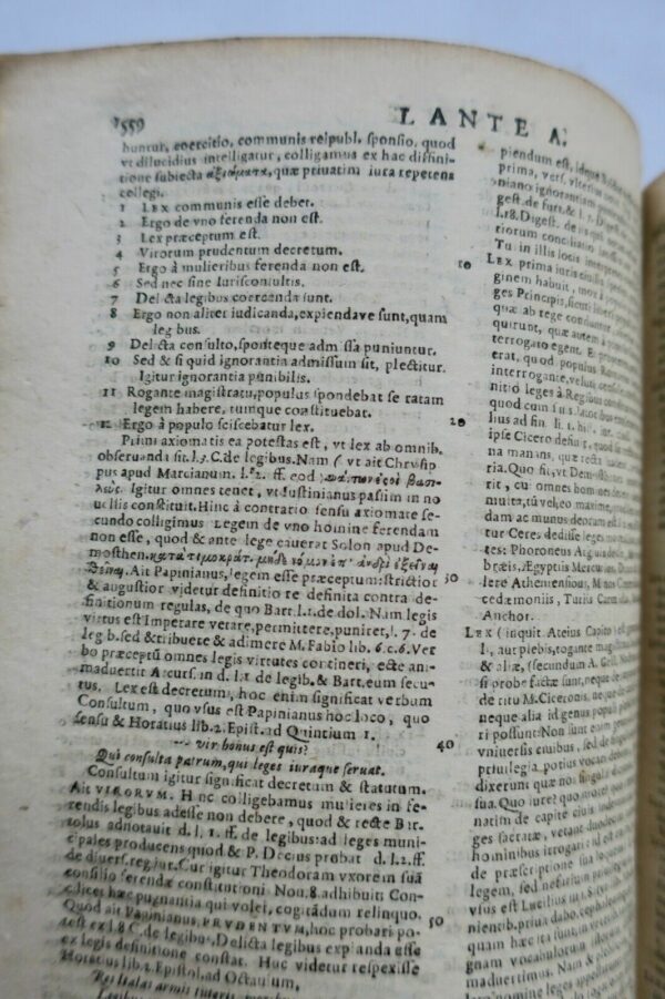 Lexicum juris civilis et canonici theoretici ...1600 – Image 11