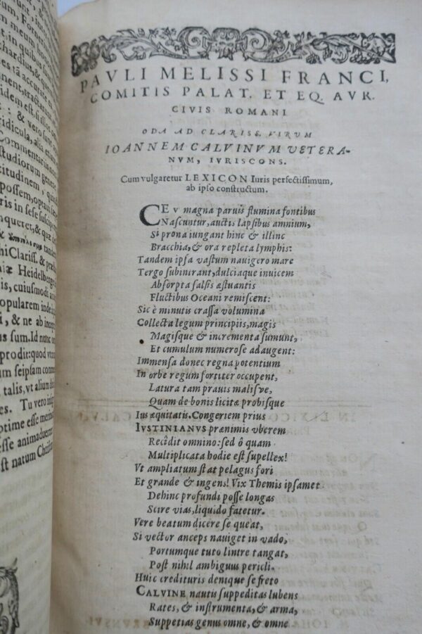 Lexicum juris civilis et canonici theoretici ...1600 – Image 7