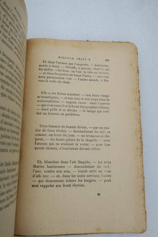 MISTRAL  Mirèio. Poème provençal MISTRAL Frédéric Mireille 1919 – Image 3