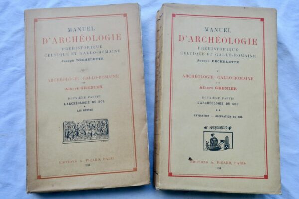 Manuel d'Archéologie préhistorique celtique et gallo-romaine arché-du sol