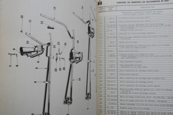 Mc Cormick faucheuse à vaches semoirs à traction animale  livret d'entretien... – Image 10