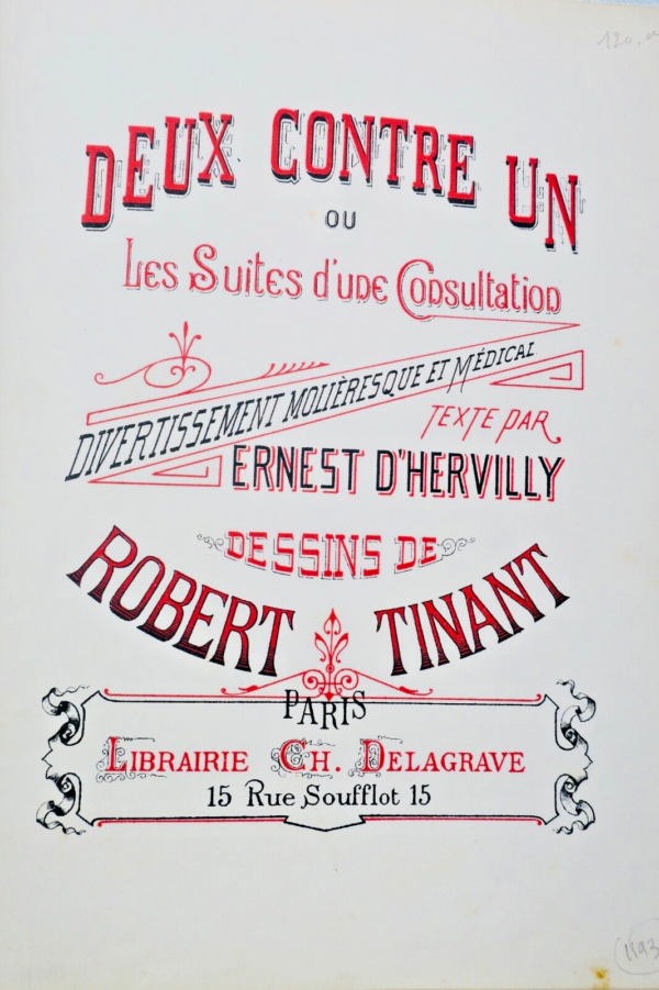 Médecine Deux Contre un Les Suites d'une Consultation Divertissement Moliéresque – Image 8