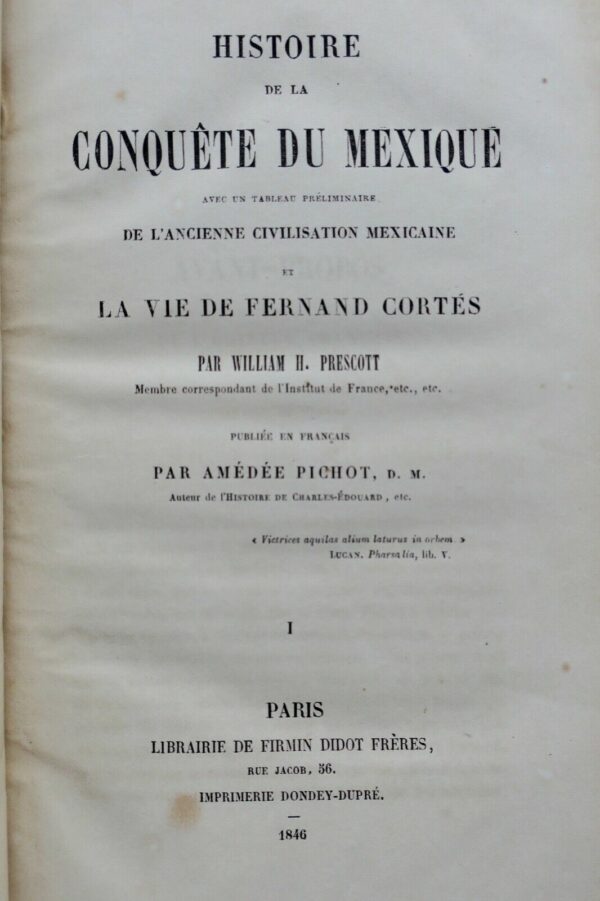 Mexique Histoire de la conquête du Mexique 1846 – Image 3