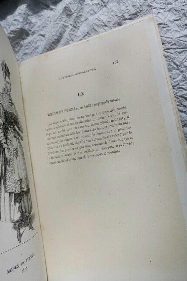 Mode Lacroix Histoire de la vie privée des français suivie des costumes histori- – Image 8