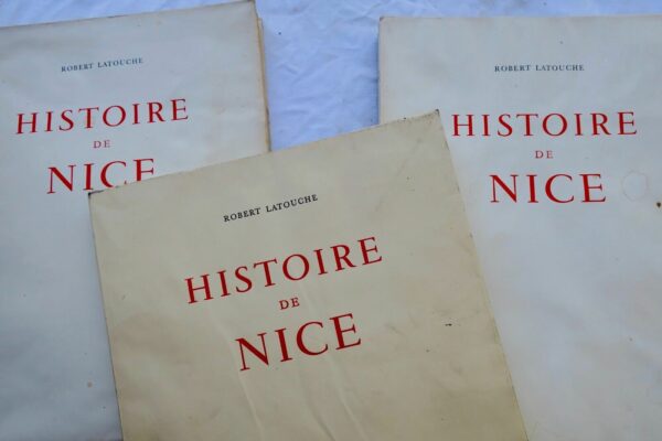 NICE Histoire de Nice LATOUCHE  1951 – Image 3