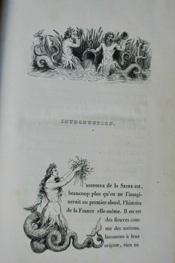 NODIER La Seine et ses bords. Vignettes par Marville et Foussereau 1836