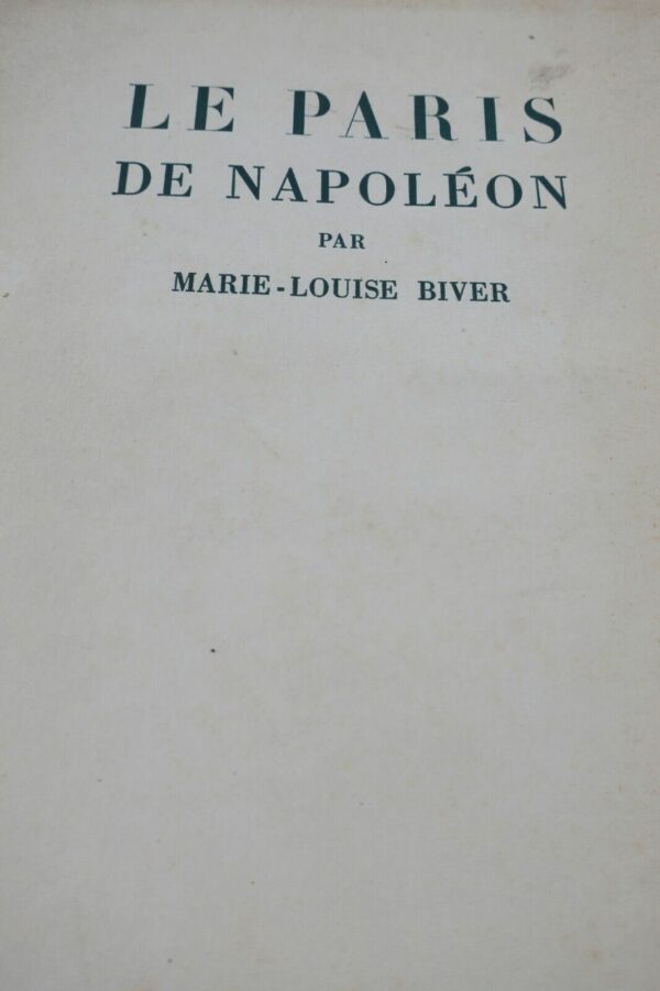 Napoléon Le Paris de Napoléon – Image 3