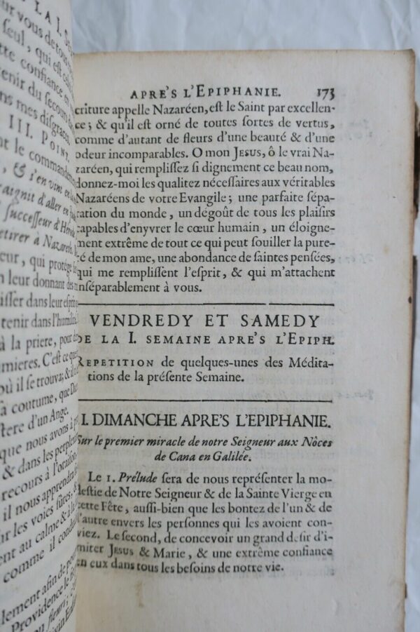 Nouvel abrégé des méditations du père Louis Du Pont 1724 – Image 5