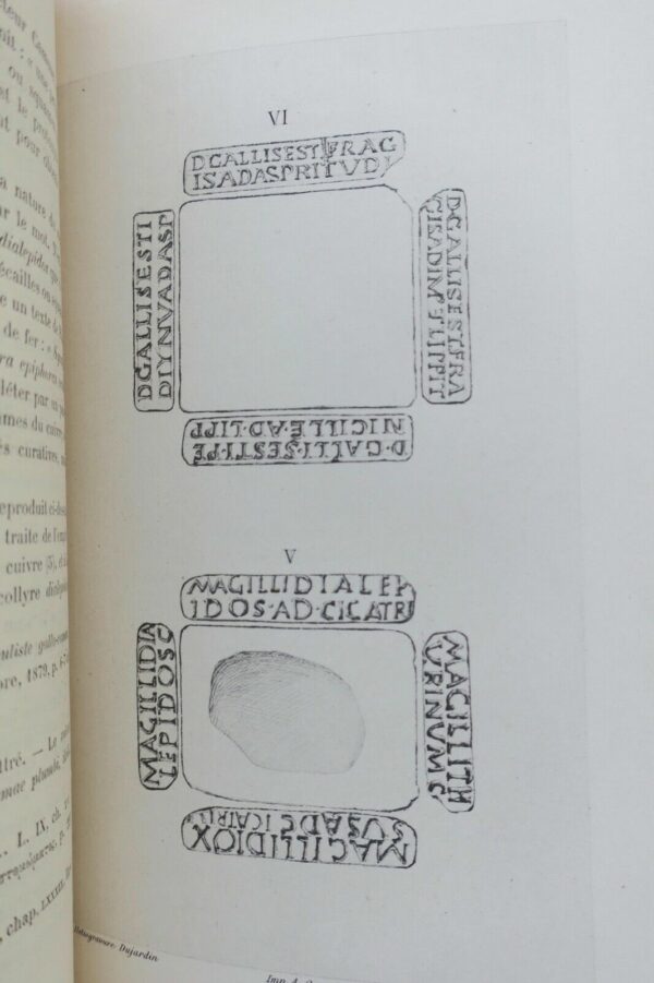 Numismatique Cachets d'oculistes Romains 1882 – Image 6