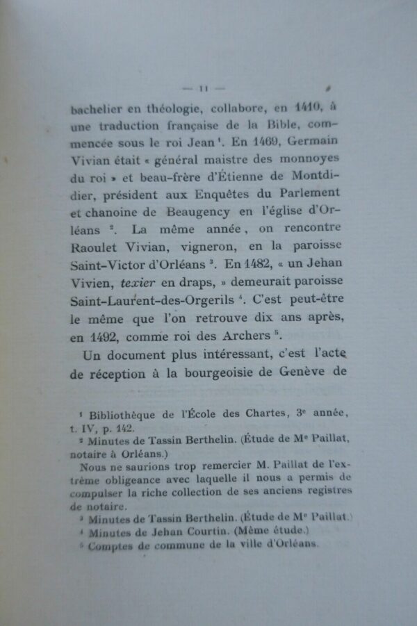 Orléans LES DEBUTS DE L'IMPRIMERIE A ORLEANS 1884 – Image 5