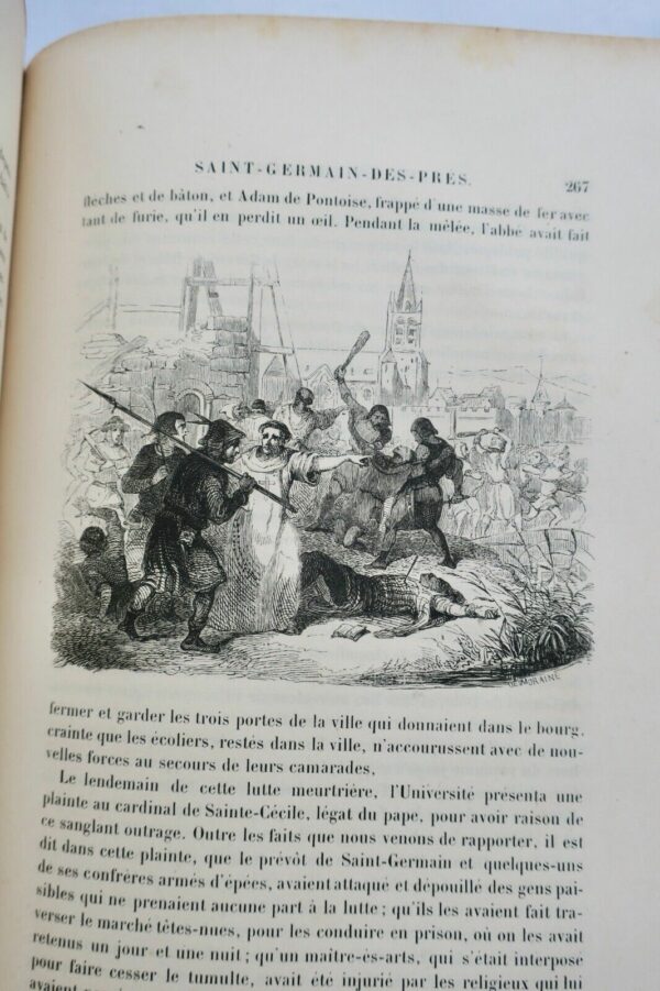 PARIS Les rues de Paris. Paris ancien et moderne  1844 – Image 11