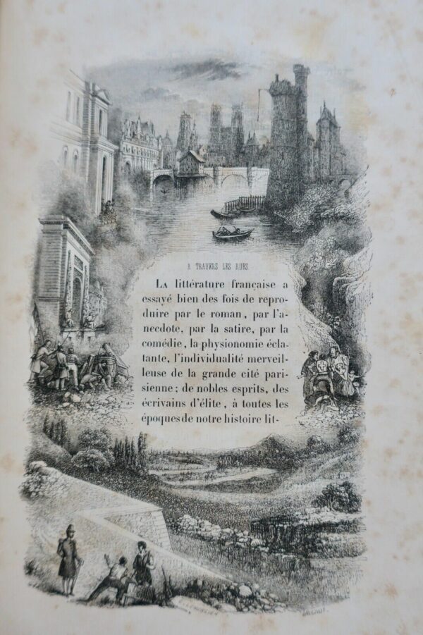 PARIS Les rues de Paris. Paris ancien et moderne  1844 – Image 16