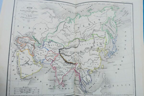 PETIT ATLAS ELEMENTAIRE, DRESSE POUR LA PETITE GEOGRAPHIE ... – Image 6