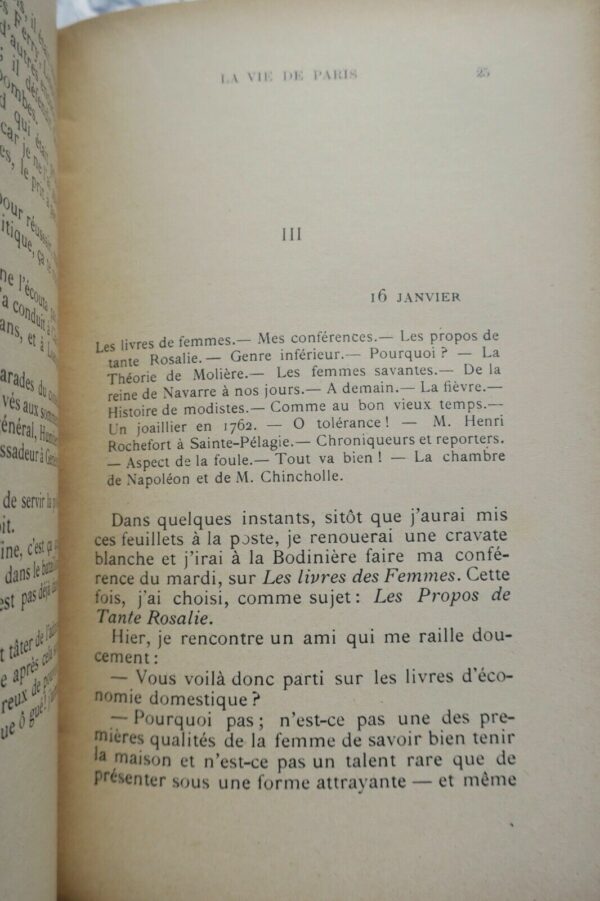 Paris  La vie de Paris 1898 – Image 8