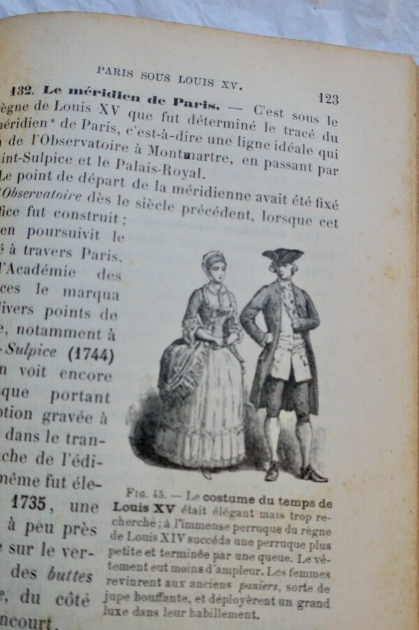 Paris  PETITE HISTOIRE DE PARIS - 1888