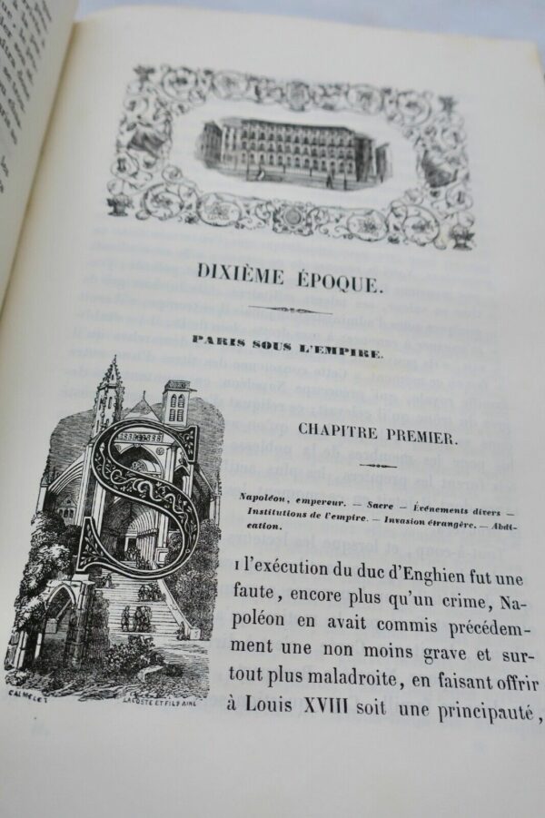 Paris TOUCHARD-LAFOSSE (G.) Histoire de Paris, composée sur un plan nouveau 1844 – Image 18