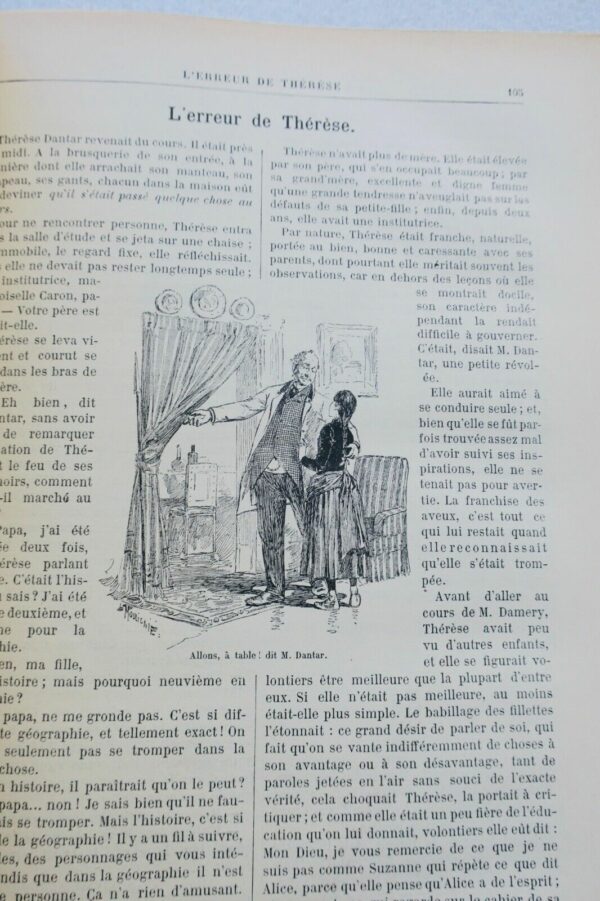 Petit Français illustré. Journal des Ecoliers et des Ecolières. 1890 2ème année – Image 6