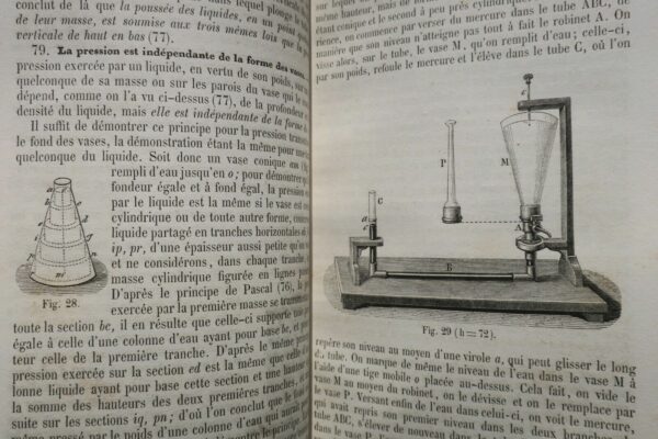 Physique TRAITE ELEMENTAIRE DE PHYSIQUE EXPERIMENTALE ET APPLIQUEE ET DE METEORO – Image 10