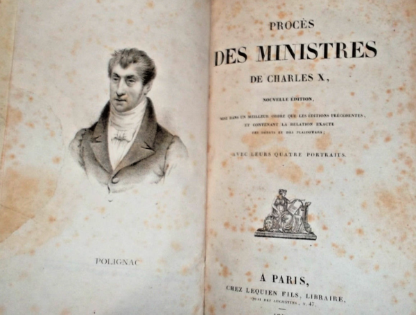 Procès des ministres de Charles X, 1831