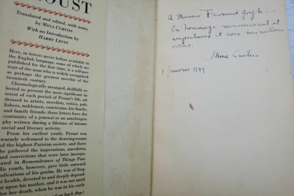 Proust, Marcel Letters of Marcel Proust – Image 3