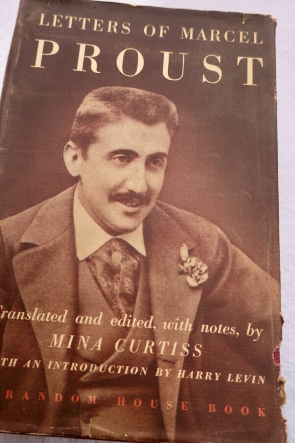 Proust, Marcel Letters of Marcel Proust