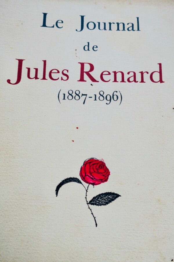 RENARD (Jules)  Journal Inédit 1887-1895, 1896-1899, 1900-1902, 1903-1905 – Image 3