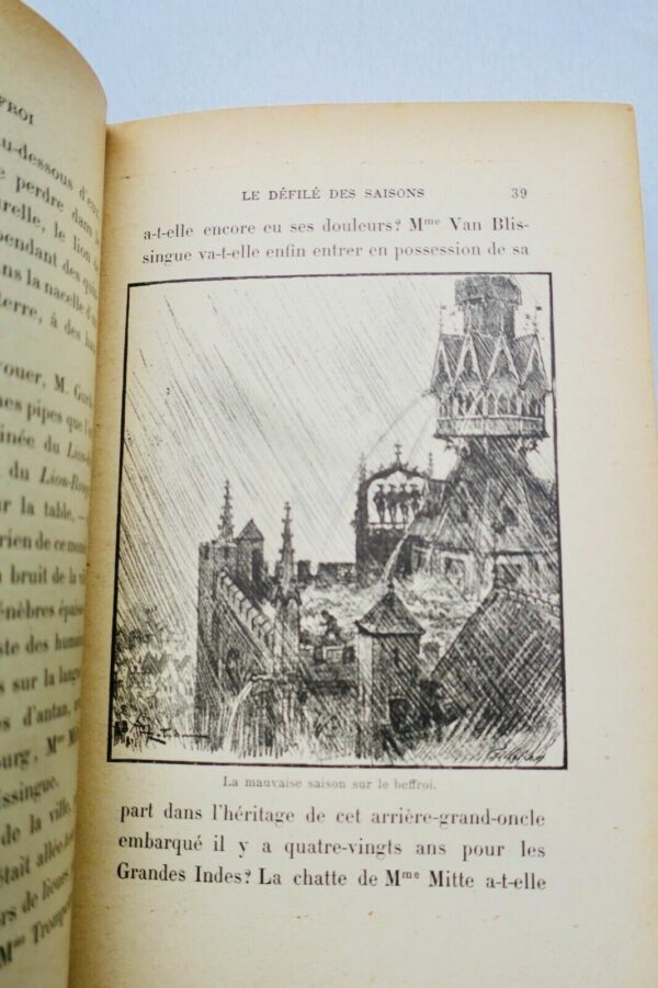 Robida A. En haut du beffroi suiv de L'Académie de danse de Laroslaw 1895 – Image 7