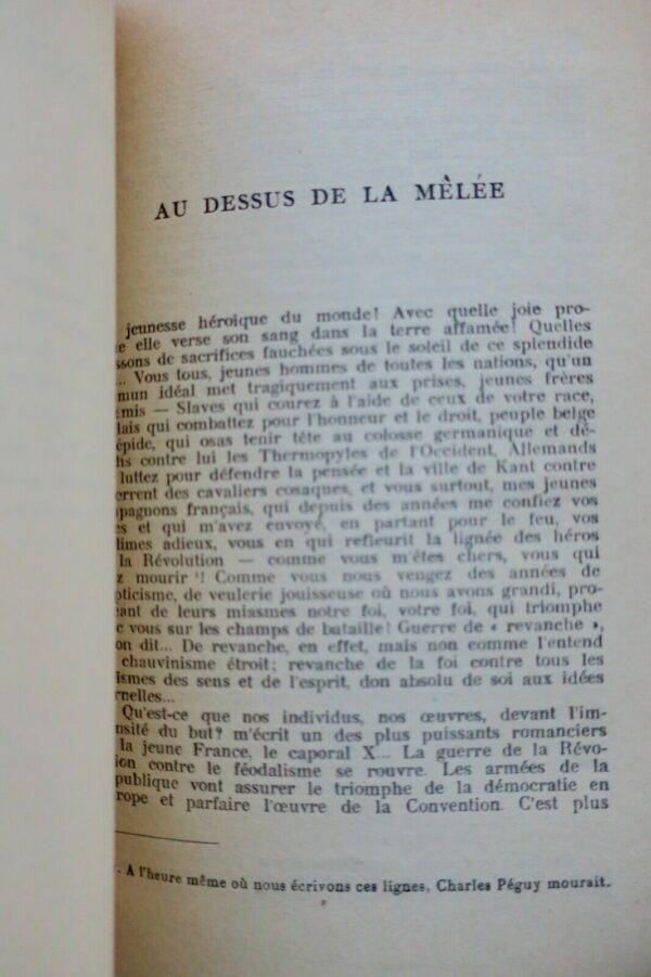 Romain Rolland contre la France + dédicace – Image 3