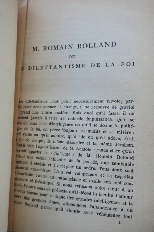 Romain Rolland contre la France + dédicace – Image 4