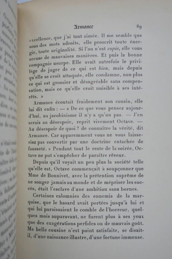 STENDHAL Armance ou quelques scènes d'un salon de Paris en 1827 – Image 5