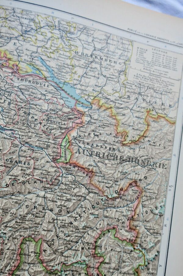 Schrader Atlas de Géographie Moderne 1901