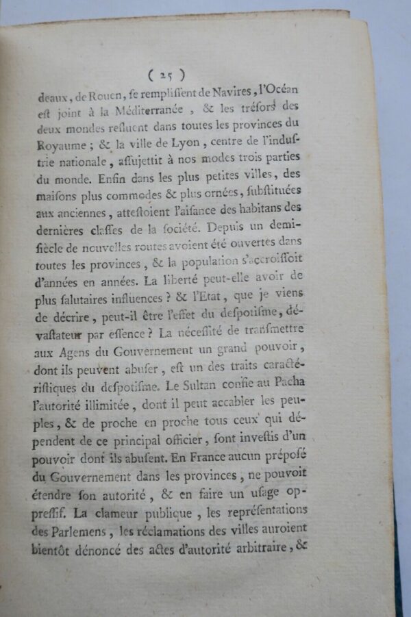 Sénac Du gouvernement, des moeurs, et des conditions en France 1795 – Image 8