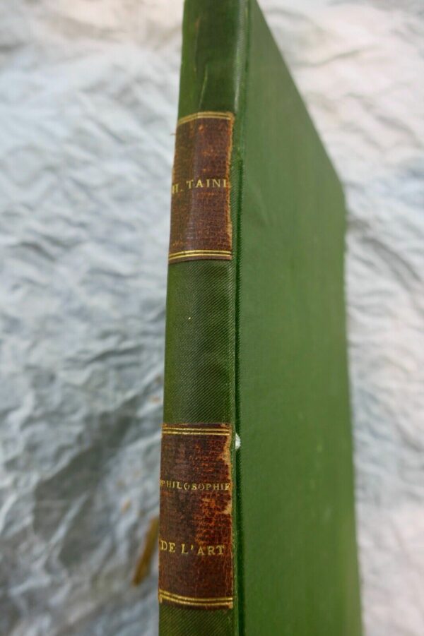 Taine - Philosophie de l'art 1865