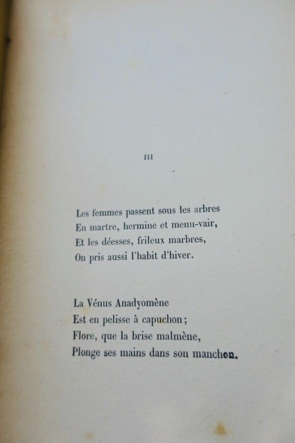 Theophile Gautier EMAUX ET CAMEES. Edition definitive Avec-une eau-forte – Image 5