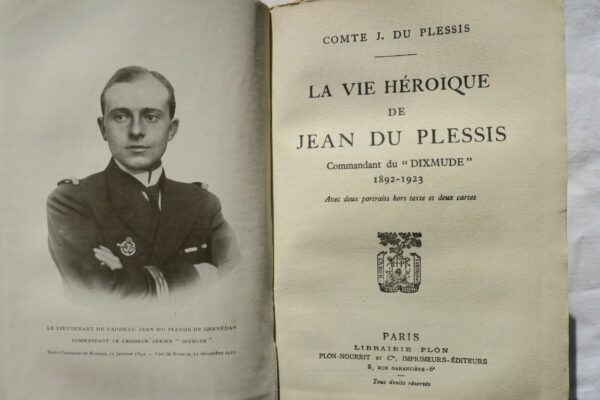 VIE HEROIQUE DE JEAN DU PLESSIS