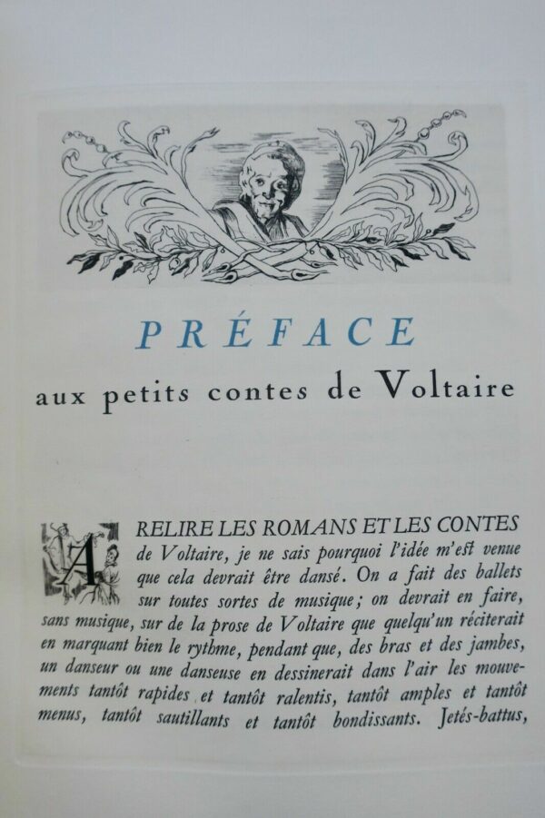 VOLTAIRE  Les petits contes de Mr. de Voltaire illustré par Viard + suite – Image 3