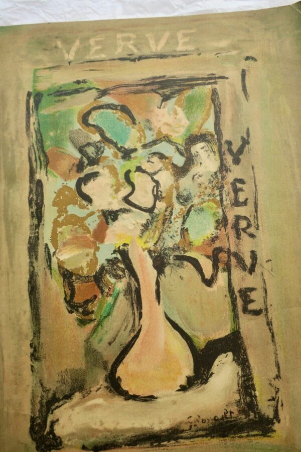 Verve n°4 Rouault, Matisse, Pierre Reverdy, Paul Valéry, Henri Michaux...1939