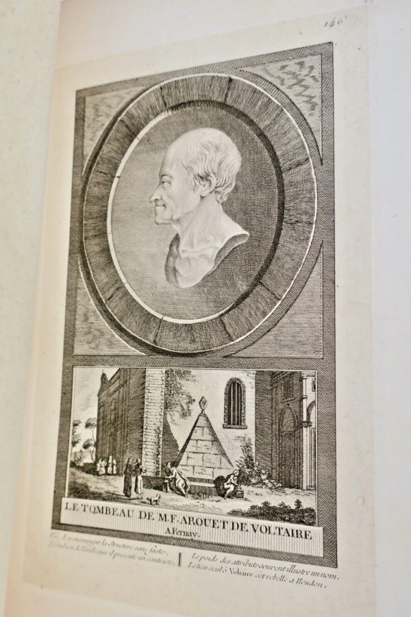 Voltaire 178 Portraits, Frontispieces...Engravings on Copper, Steel, Etchings – Image 10