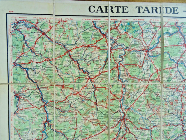 Vosges Carte Taride CARTE ROUTIERE N°6 - LORRAINE - VOSGES – Image 5