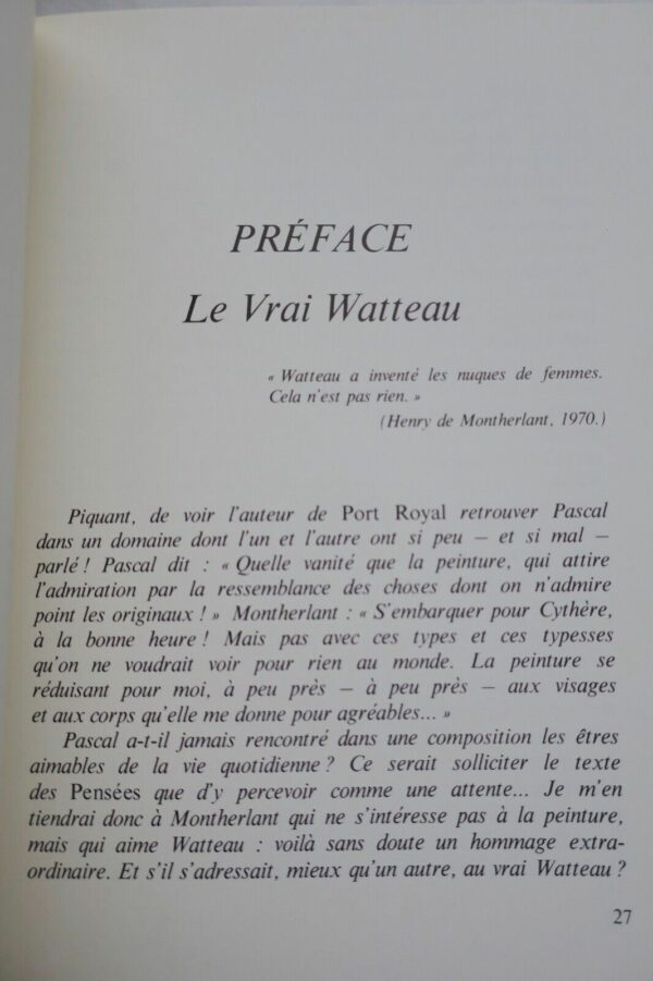 Watteau Pelerinage à watteau  Hotel de la monnaie 1977 – Image 4