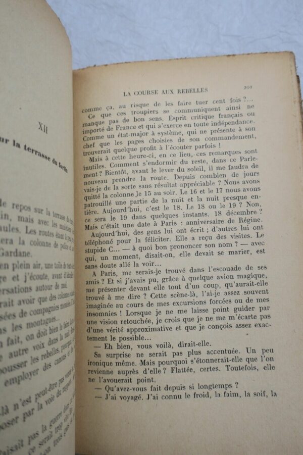 ZAVIE (Emile) La course aux rebelles Gallimard, 1927 + dédicace – Image 5