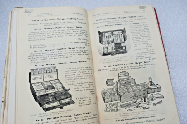 agenda médical Wellcome circa 1909 – Image 13