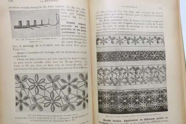 couture broderie Encyclopédie des ouvrages de dames par Therese de Dillmont – Image 11