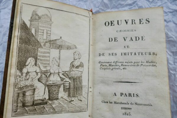 érotique Oeuvres choisies de Vadé +  VOYAGE DE PARIS A SAINT-Cloud – Image 4