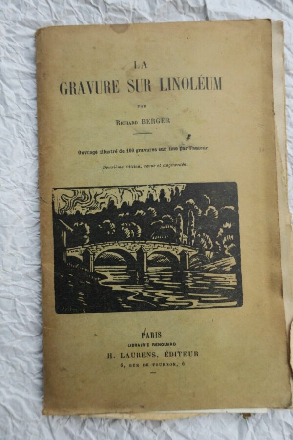 gravure sur linoléum 1937 – Image 3